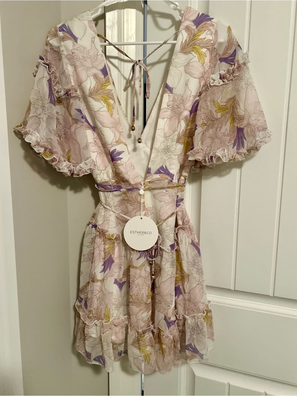 Esther & Co. Floral Cocktail Dress